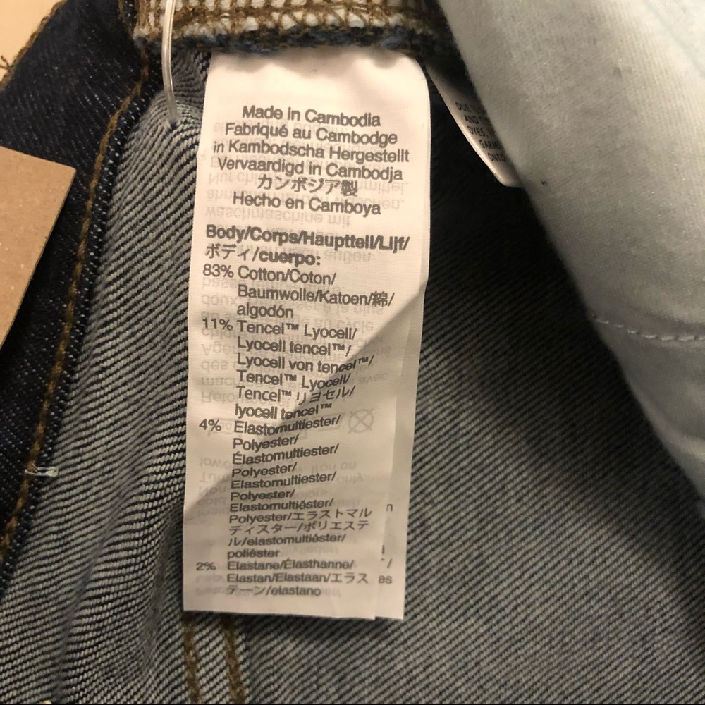New- Madewell 9” Mid-rise Skinny Jeans, Size W25 - Picture 8 of 16